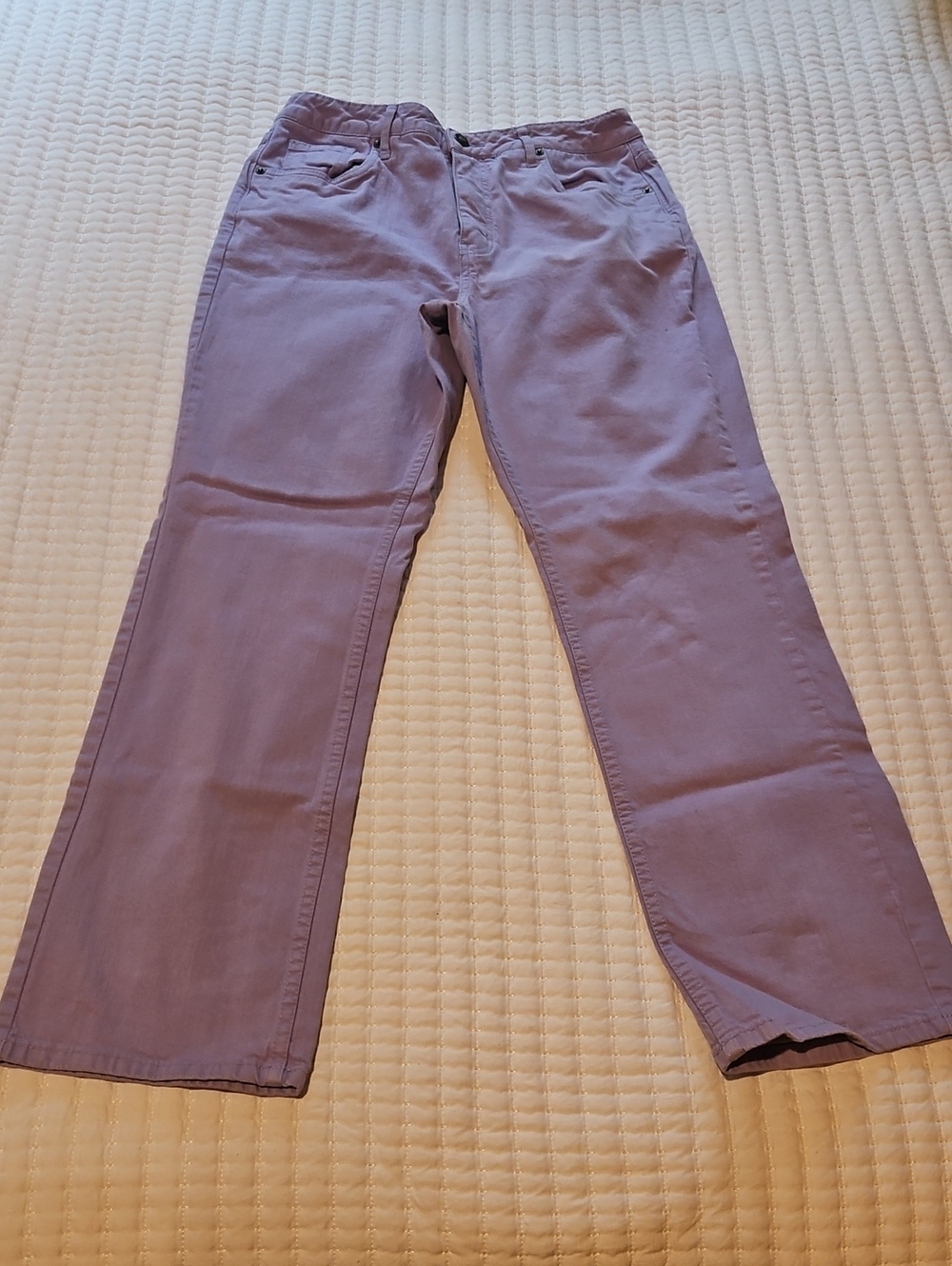 Coldwater Creek Lavender Wide-Leg Jeans
